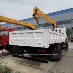 telescoping arm truck mounted crane