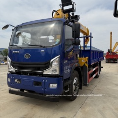 Sinotruck howo 8 ton telescopic boom truck mounted crane,Chengli Special Automobile Co.,Ltd,Sinotruk howo 6 wheeler telescopic hydraulic manipulator crane truck