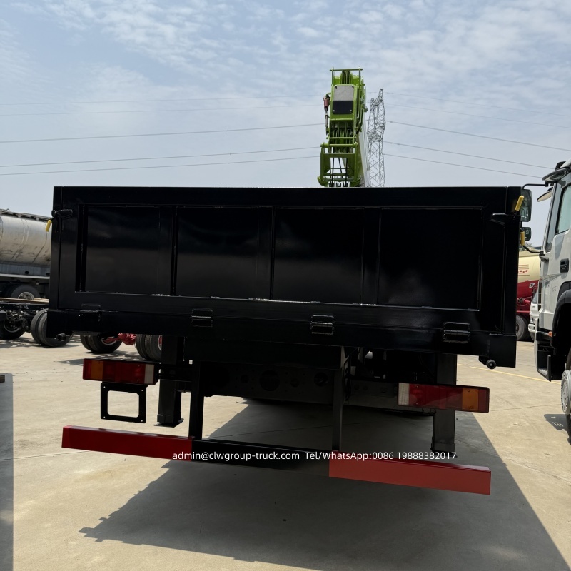 Sinotruk howo 4x2 6 wheeler 6.3tons 8 tons telescoping articulating hydraulic arm,Chengli Special Automobile Co.,Ltd,Sinotruk howo 4x2 6 wheeler 8tons self loader with telescopic boom