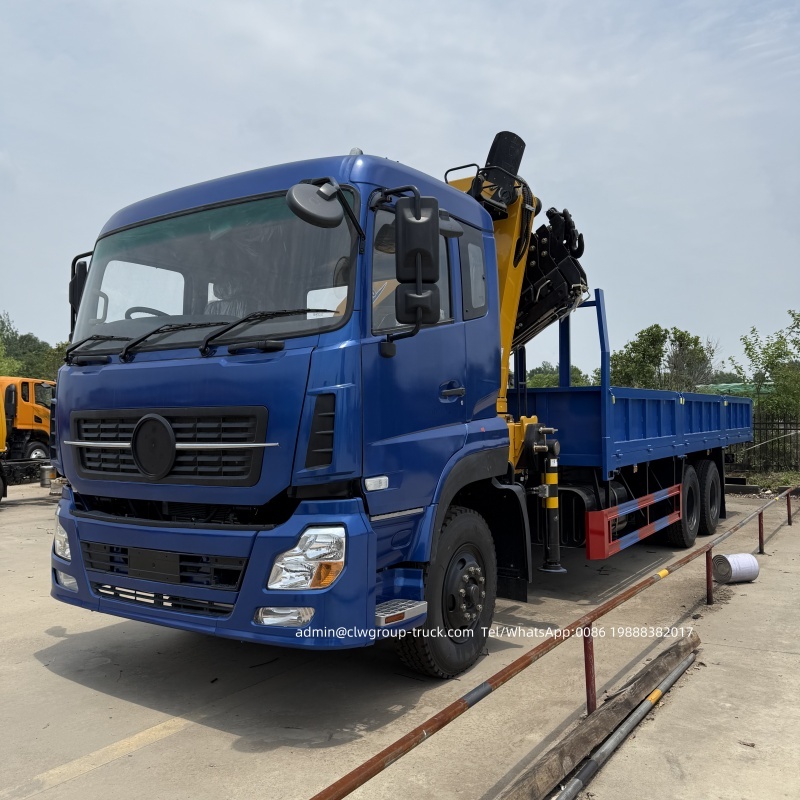 knuckle boom hydraulic pickup truck