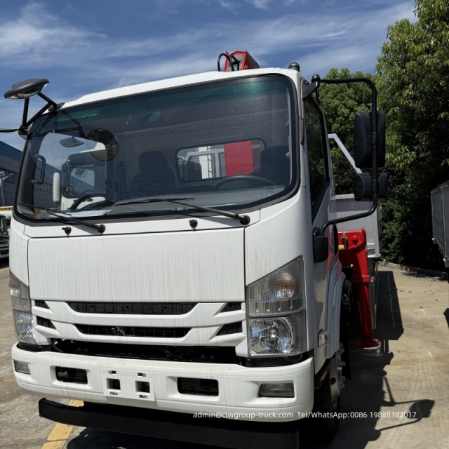 small hydraulic crane grab