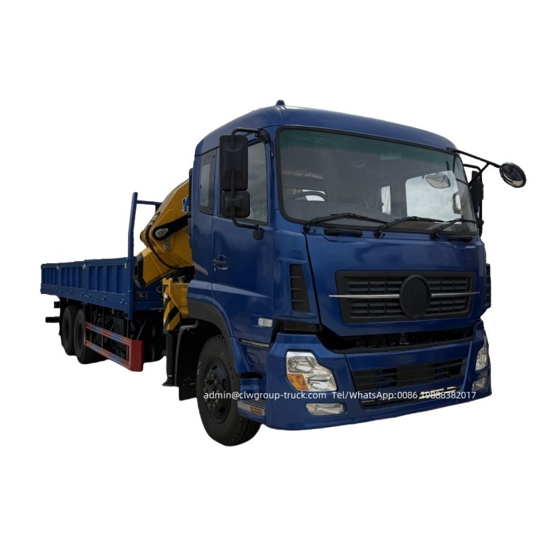 14 ton knuckle boom truck mounted crane