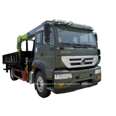 truck mounted crane straight arms 8ton10ton