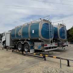 aluminum alloy fuel tanker truck