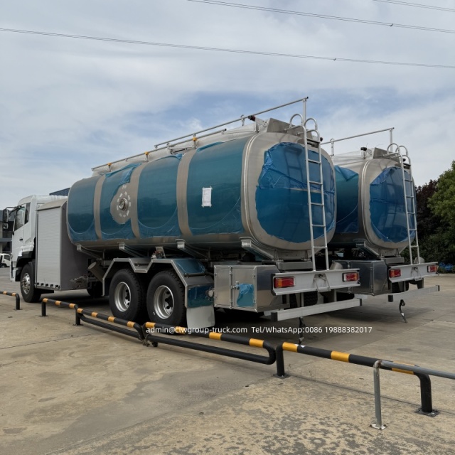 aluminum alloy fuel tanker truck