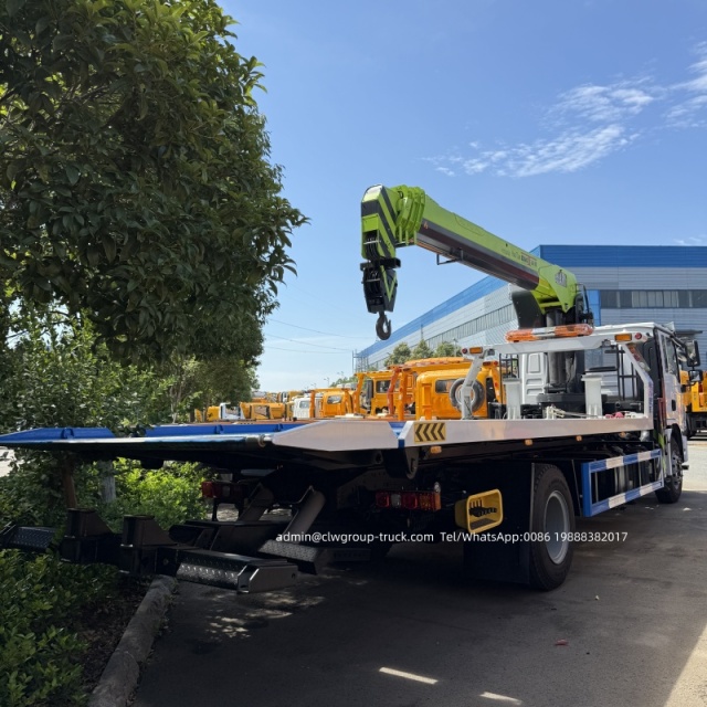 wrecker with crane trucks for sale