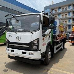 Shacman 4x2 7m3 sewage tanker 5m3 pressue clean water tanker jet vacuum suction combined cleaning truck,Chengli Special Automobile Co.,Ltd,Shacman 12tons sewer jetter water clean pressure vacuum suction truck