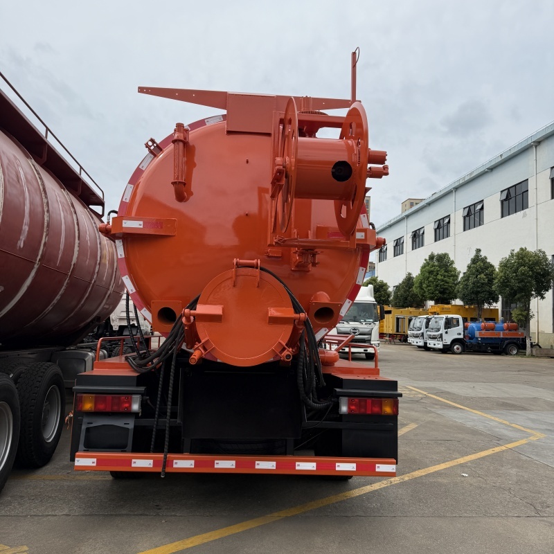 Hino 6X4 350hp vacuum pump sewage tanker excavation suction sewer cleaning truck for sale,Chengli Special Automobile Co.,Ltd,Hino 6X4 350hp vacuum pump sewage tanker excavation suction sewer cleaning truck for sale