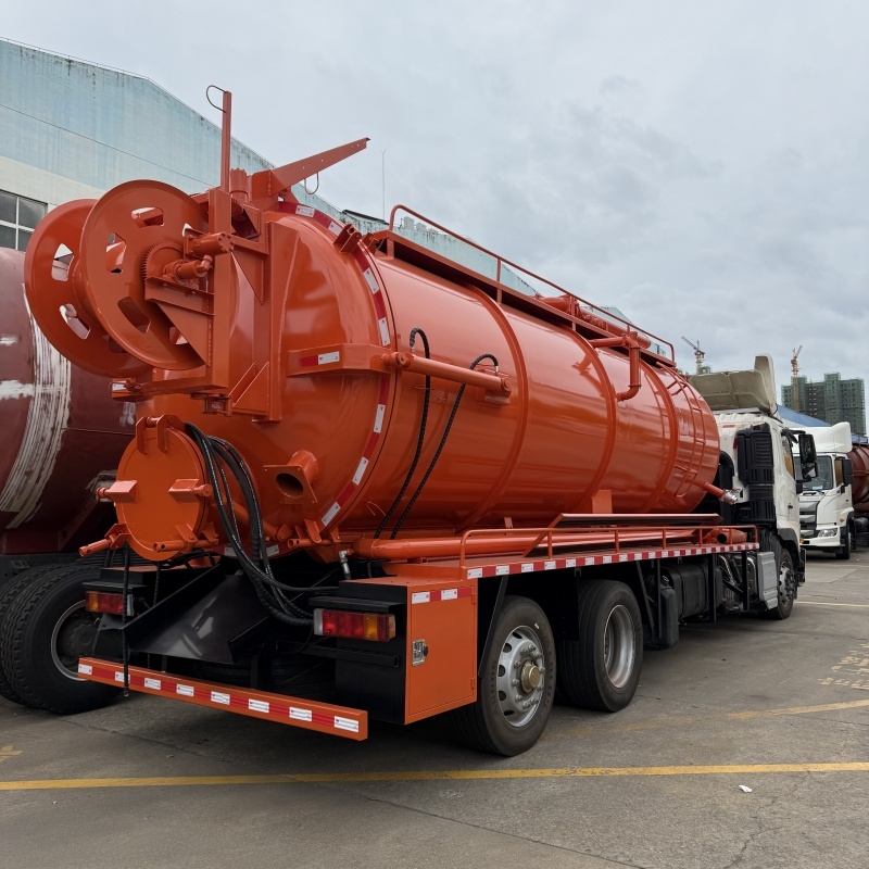 Hino 6X4 350hp vacuum pump sewage tanker excavation suction sewer cleaning truck for sale,Chengli Special Automobile Co.,Ltd,Hino 6X4 350hp vacuum pump sewage tanker excavation suction sewer cleaning truck for sale