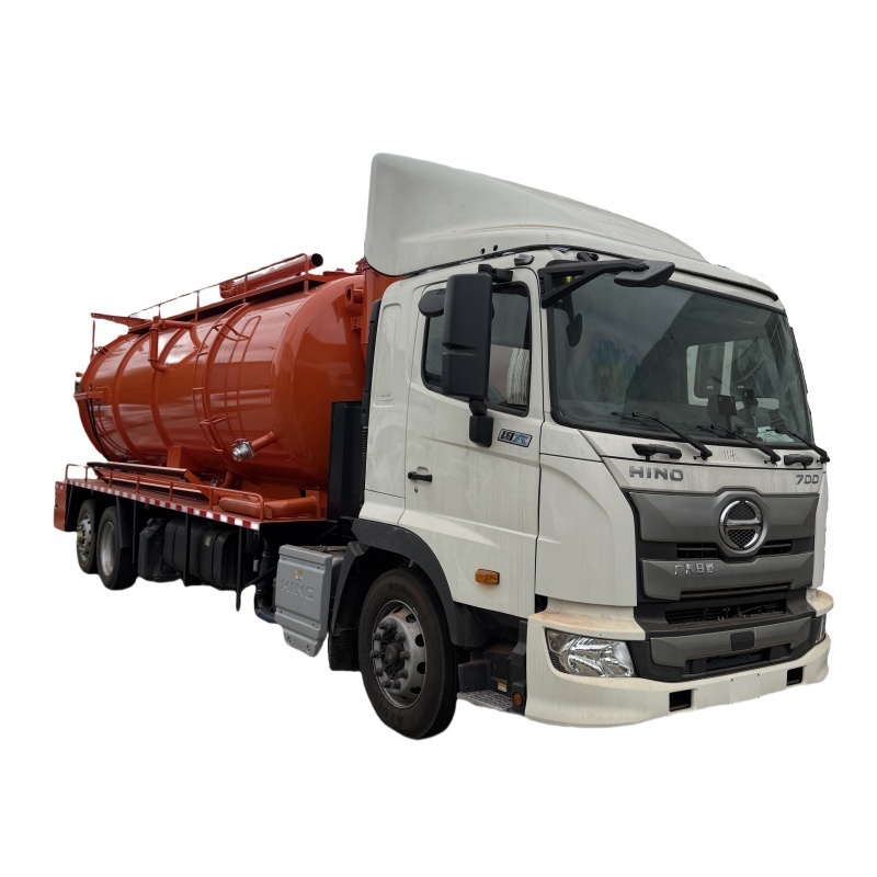 Hino 6X4 350hp vacuum pump sewage tanker excavation suction sewer cleaning truck for sale,Chengli Special Automobile Co.,Ltd,Hino 6X4 350hp vacuum pump sewage tanker excavation suction sewer cleaning truck for sale