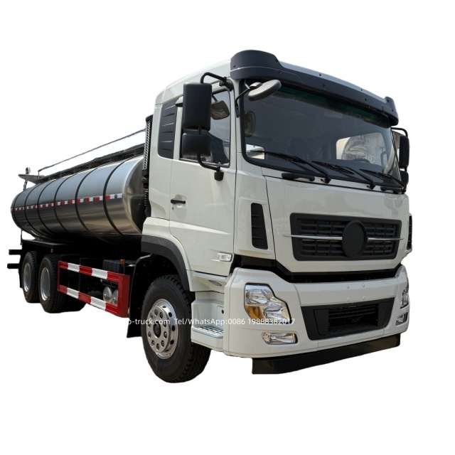 Dongfeng 6x4 22tons 25tons stainless steel dairy milk transport truck for sale,Chengli Special Automobile Co.,Ltd,Dongfeng 6x4 20,000l stainless steel tanker truck mounted dairy milk delivery