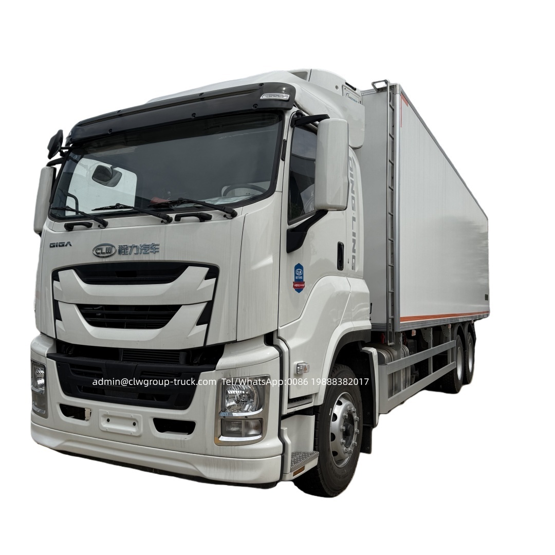 Isuzu 6x4 10wheeler 20tons frozen drink food transportation cold chain vehicle cargo truck,Chengli Special Automobile Co.,Ltd,Isuzu 6x4 20tons 25tons mobile frozen drink freezer van cold chain truck