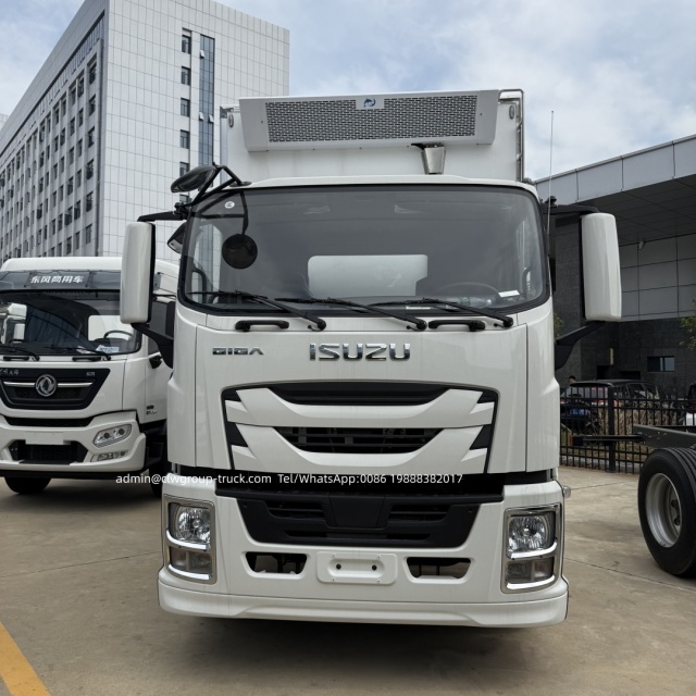 Isuzu 6x4 10wheeler 20tons frozen drink food transportation cold chain vehicle cargo truck,Chengli Special Automobile Co.,Ltd,Isuzu 6x4 20tons 25tons mobile frozen drink freezer van cold chain truck
