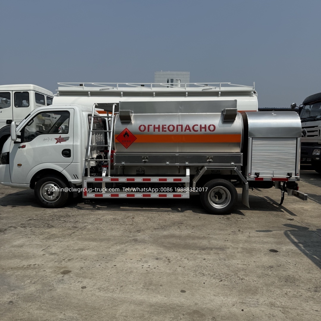 Dongfeng mini gasoline aluminum alloy tanker 2000litres fuel truck with pump and dispenser,Chengli Special Automobile Co.,Ltd,Dongfeng mini gasoline aluminum alloy tanker with pump and dispenser for refueling