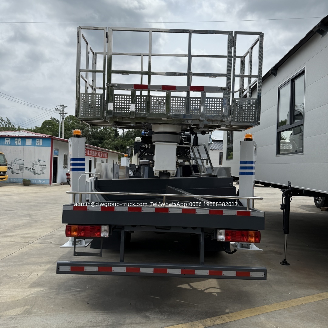 FAW 45m telescopic aerial work platform insulated bucket truck for sale,Chengli Special Automobile Co.,Ltd,FAW 4X2 telescopic boom hydraulic lift aerial bucket manlift truck for sale