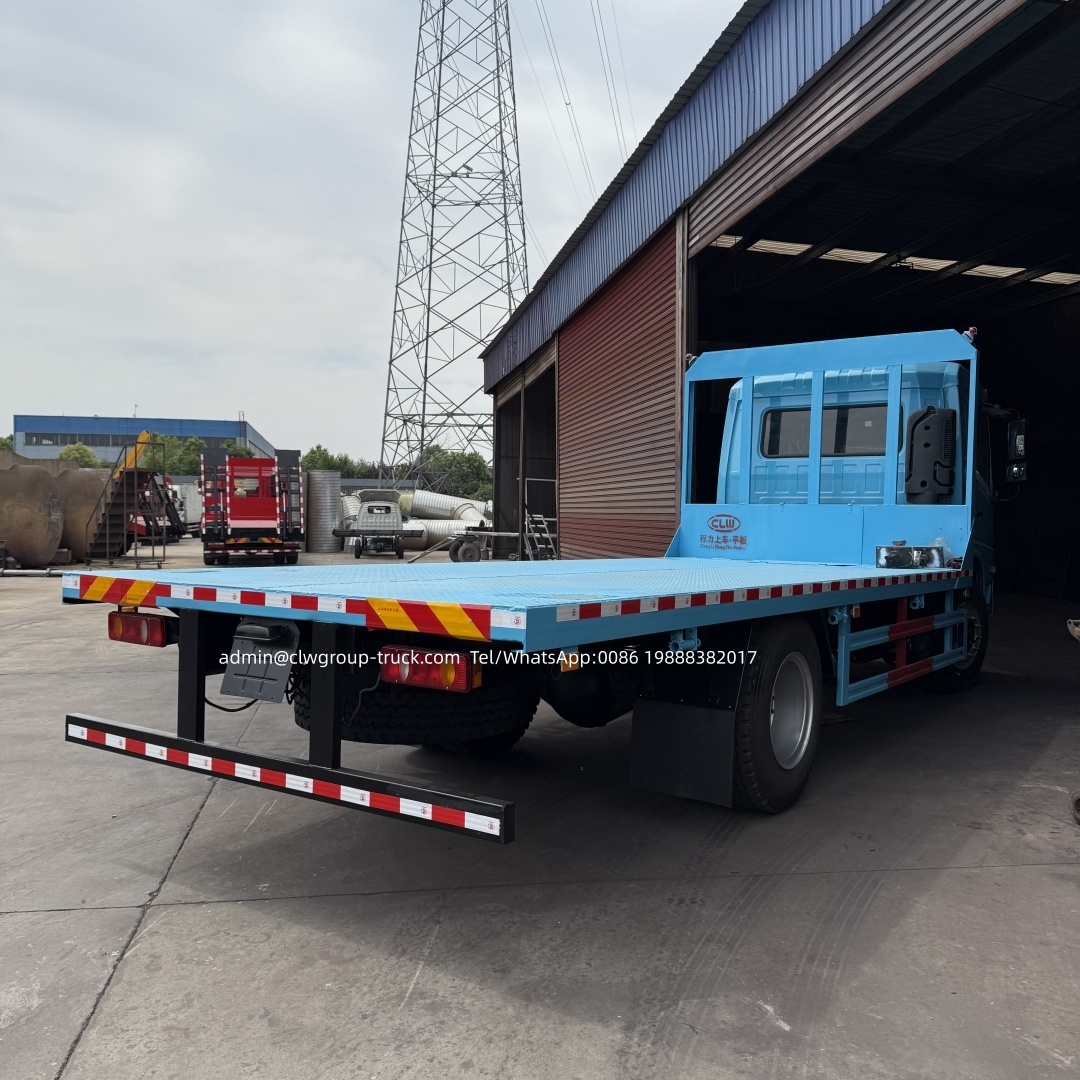 Dongfeng with yuchai engine 220hp 20ft container flatbed truck,Chengli Special Automobile Co.,Ltd,Dongfeng 4x2 10tons 20ft flat bed lorry container low bed tow truck for sale