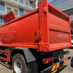 FAW 7cbm side loading container bucket garbage transport truck,Chengli Special Automobile Co.,Ltd,FAW 4x2 7m3 8m3 grab side loader bucket container garbage transfer truck