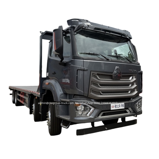 Sinotruk howo 40ft container delivery flatbed lowbed truck for sale,Chengli Special Automobile Co.,Ltd,Sinotruk howo 40ft container flat load bed heavy platform transport truck