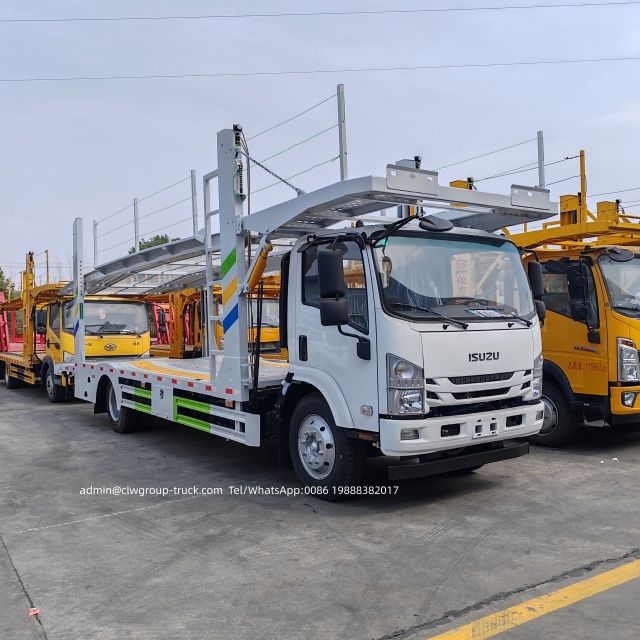 Isuzu 3 set Flatbed Car Carrier Tow Wrecker Trucks for Sale,Chengli Special Automobile Co.,Ltd,Isuzu 3 set Flatbed Car Carrier Tow Wrecker Trucks for Sale