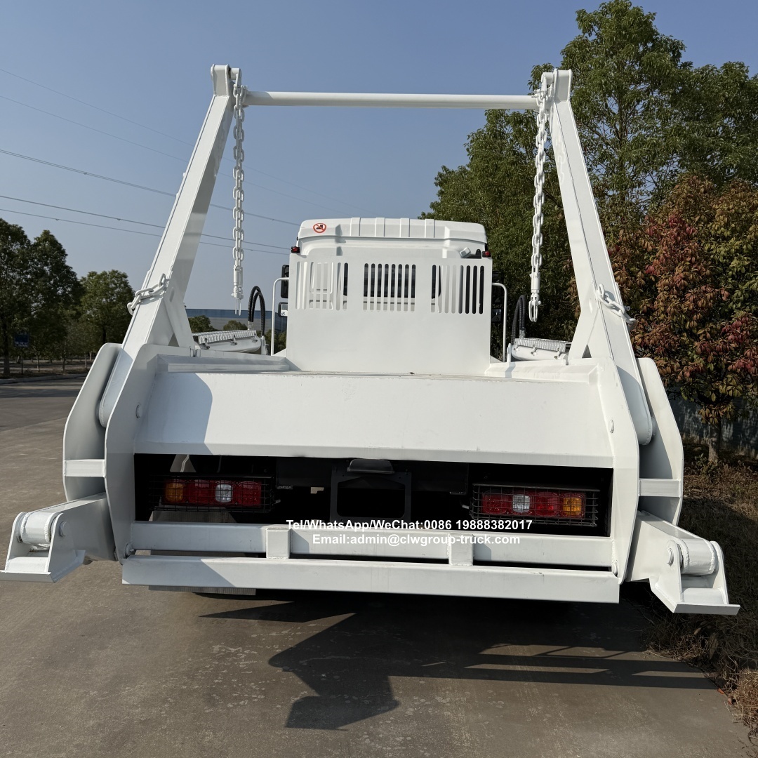 Shacman 10tons skip loader bin container swing arm garbage truck,Chengli Special Automobile Co.,Ltd,Shacman 10tons skip loader bin container swing arm garbage truck