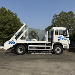 Shacman 10tons skip loader bin container swing arm garbage truck,Chengli Special Automobile Co.,Ltd,Shacman 10tons skip loader bin container swing arm garbage truck