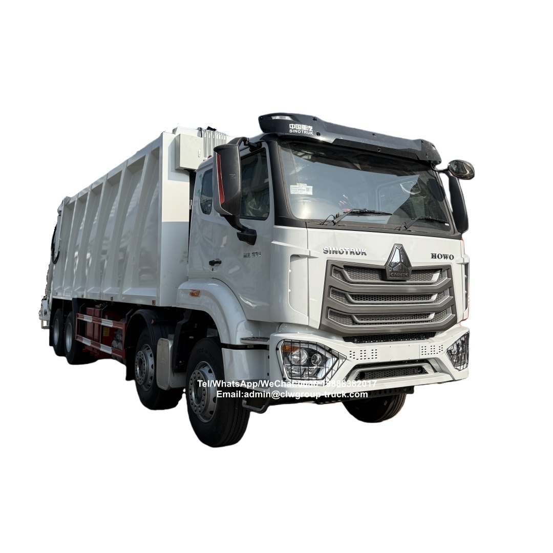 Sinotruk howo right hand drive 8x4 35m3 garbage compactor truck,Chengli Special Automobile Co.,Ltd,Sinotruk howo trash collection refuse hydraulic garbage compactor truck