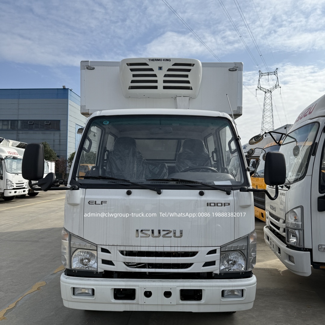 Double crew cabin isuzu 4x2 4x4 3.5tons small cold storage truck,Chengli Special Automobile Co.,Ltd,Isuzu double cabin 4x2 4x4 2tons 3.5tons cold storage refrigerated van