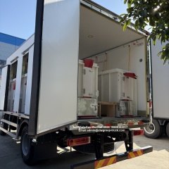 FAW 6tons 8tons live fish transport refrigerated freezer truck,Chengli Special Automobile Co.,Ltd,FAW 6tons 8 tons live fish delivery fridge refrigerated freezer cold truck