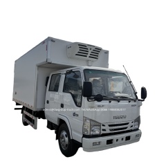 Double crew cabin isuzu 4x2 4x4 3.5tons small cold storage truck,Chengli Special Automobile Co.,Ltd,Isuzu double cabin 4x2 4x4 2tons 3.5tons cold storage refrigerated van