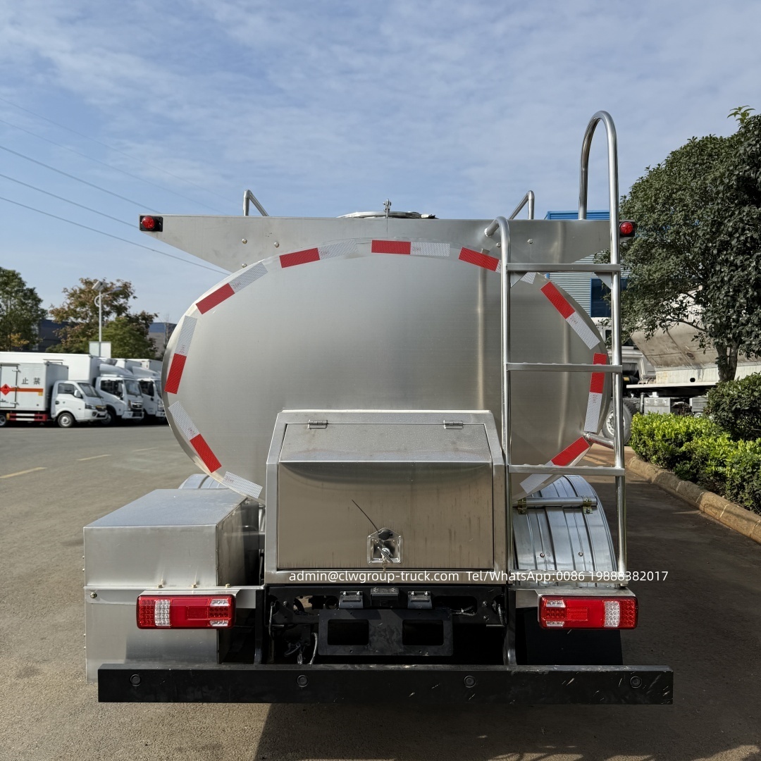 BYD 5 tons stainless steel tanker milk tank truck,Chengli Special Automobile Co.,Ltd,BYD 6 wheeler 5000litres fresh bulk milk transport devliery truck for sale