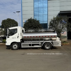 BYD 5 tons stainless steel tanker milk tank truck,Chengli Special Automobile Co.,Ltd,BYD 6 wheeler 5000litres fresh bulk milk transport devliery truck for sale