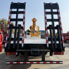 Shacman 6X4 flatbed truck with telescopic boom basket crane xcmg 8 tons,Chengli Special Automobile Co.,Ltd,Shacman 10 wheeler 8tons telescopic boom crane with flatbed and basket