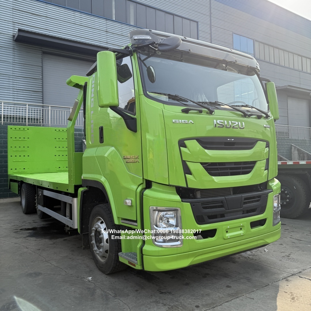 ISUZU 240HP three section segmented extended excavator flatbed tow truck,Chengli Special Automobile Co.,Ltd,ISUZU 10tons 15tons winch extended breakdown excavator flatbed tow truck