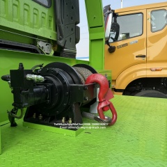 ISUZU 240HP three section segmented extended excavator flatbed tow truck,Chengli Special Automobile Co.,Ltd,ISUZU 10tons 15tons winch extended breakdown excavator flatbed tow truck