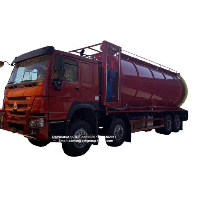 Sinotruk 8x4 25tons Vacuum Hydraulic Vacuum Excavator sludge removal truck,Chengli Special Automobile Co.,Ltd,Sinotruk 8x4 12 wheeler 25tons 28tons hydraulic jet vacuum sludge removal truck