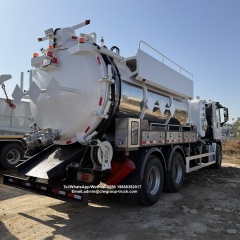 Isuzu 6x4 16m3 18m3 electric control stainless steel vacuum sewage truck,Chengli Special Automobile Co.,Ltd,Isuzu 6x4 10 wheeler 16m3 18m3 stainless steel electric control sewage truck