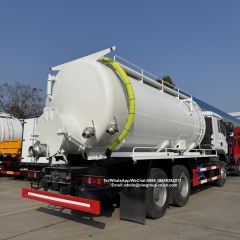 Sinotruk howo 18000l 20000 litres truck mounted hydro vacuum excavation truck,Chengli Special Automobile Co.,Ltd,Sinotruk howo vacuum tanker hydro pump pressure jet excavation truck for sale