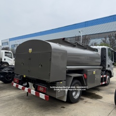 Foton Aumark 5000litres fuel tanker truck with dispenser 2 compartment for diesel and gasoline,Chengli Special Automobile Co.,Ltd,Foton Aumark 5000litres fuel dispenser truck for diesel and gasoline transport