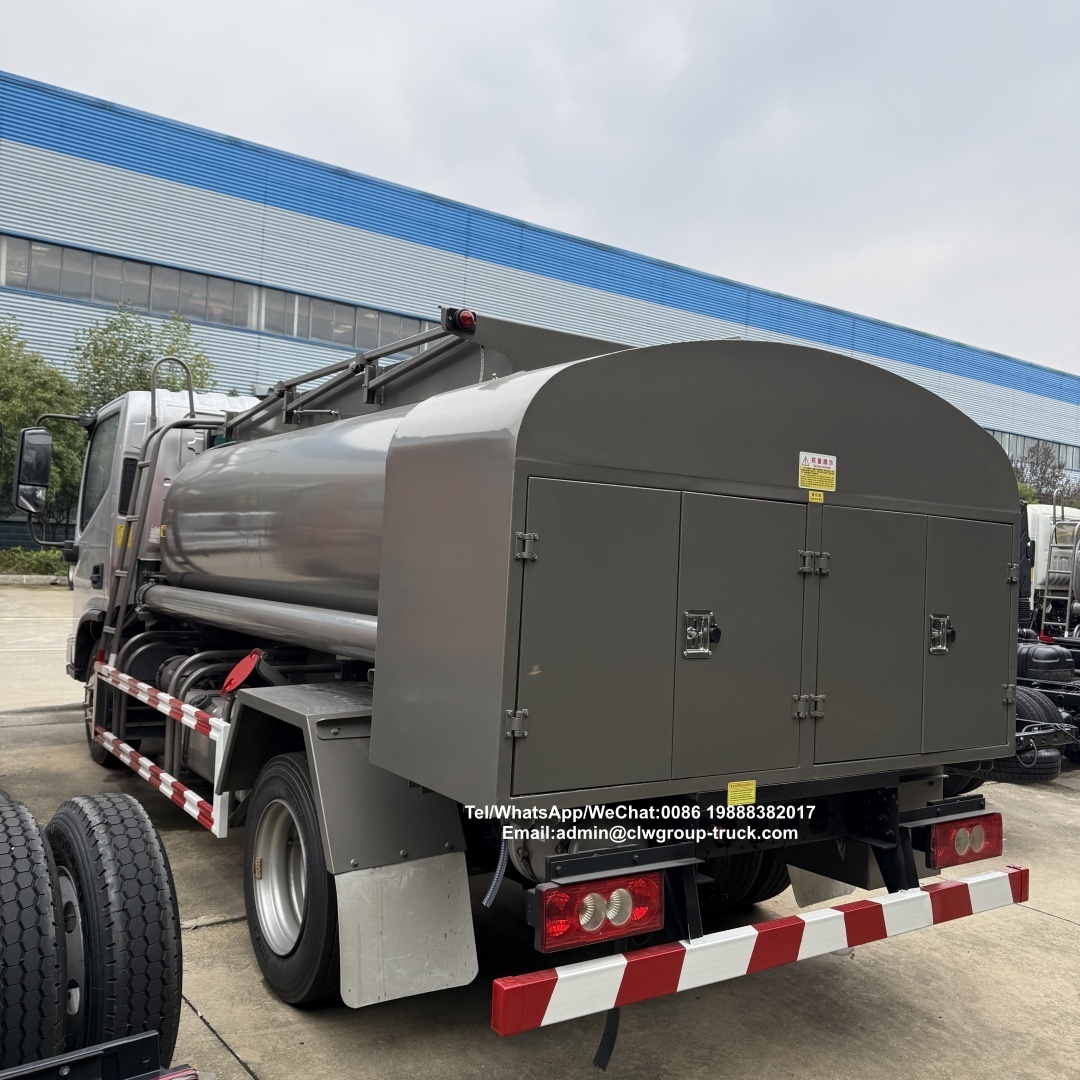 Foton Aumark 5000litres fuel tanker truck with dispenser 2 compartment for diesel and gasoline,Chengli Special Automobile Co.,Ltd,Foton Aumark 5000litres fuel dispenser truck for diesel and gasoline transport