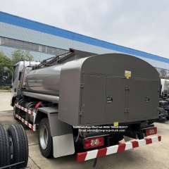 Foton Aumark 5000litres fuel tanker truck with dispenser 2 compartment for diesel and gasoline,Chengli Special Automobile Co.,Ltd,Foton Aumark 5000litres fuel dispenser truck for diesel and gasoline transport