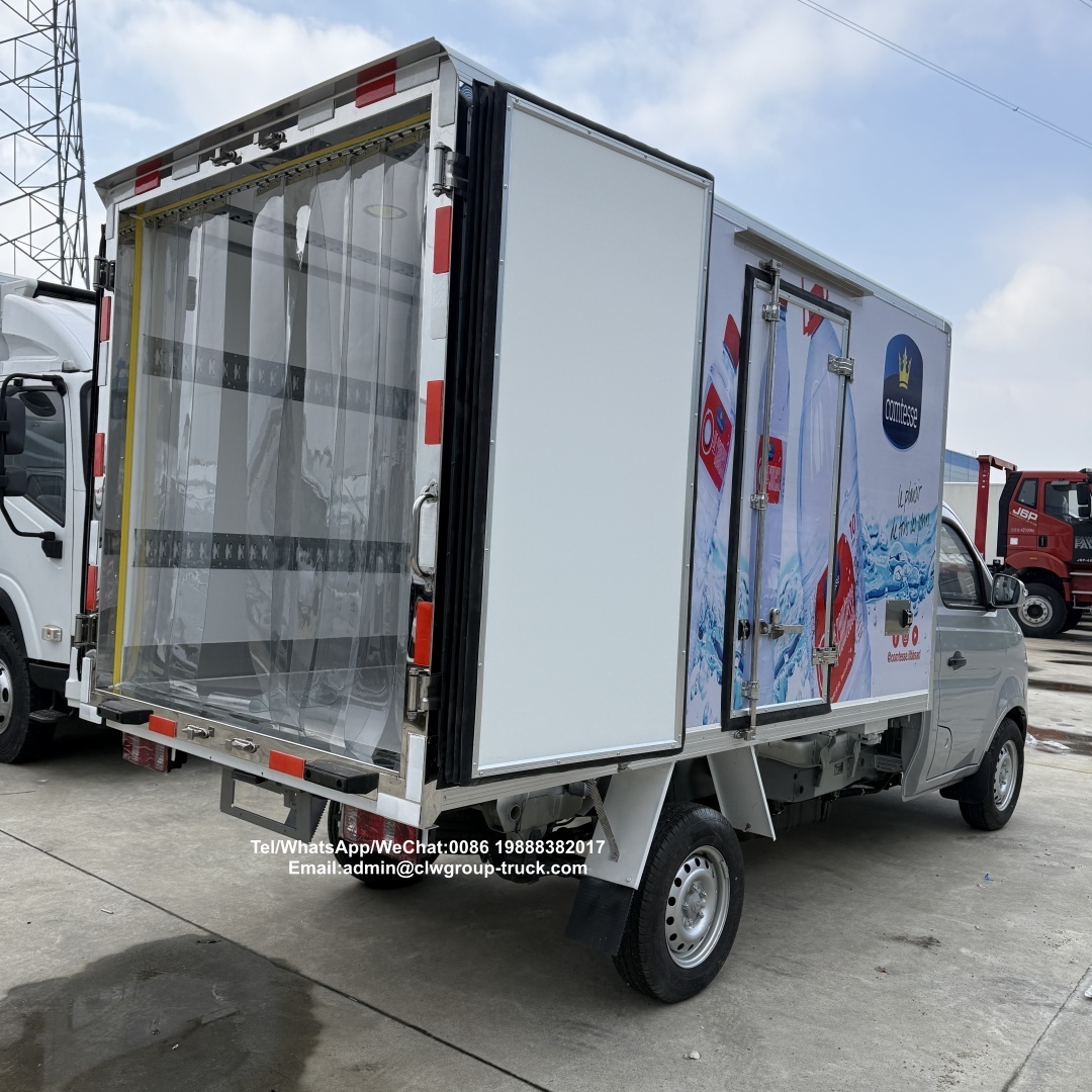 Chang an gasoline 1.5tons mini van Freezer Truck Refrigerated Container Truck,Chengli Special Automobile Co.,Ltd,Chang an small cold chain 1.5tons 2 tons mini van freezer refrigerated truck
