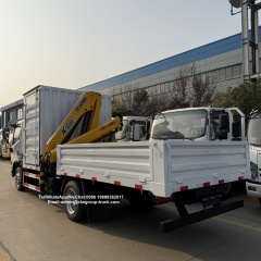 Dongfeng hydraulic knuckle boom truck mounted xcmg 3.2tons folding arm crane,Chengli Special Automobile Co.,Ltd,Dongfeng hydraulic knuckle boom truck mobile lorry foling arm xcmg 3.2tons