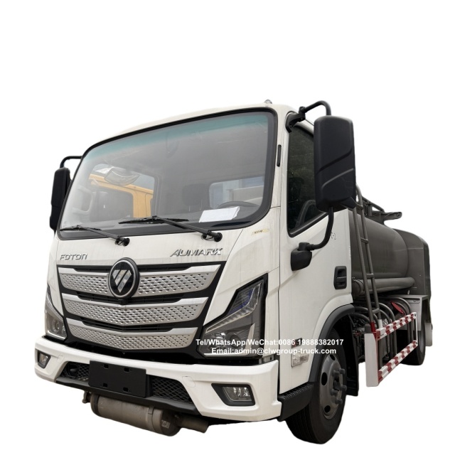 Foton Aumark 5000litres fuel tanker truck with dispenser 2 compartment for diesel and gasoline,Chengli Special Automobile Co.,Ltd,Foton Aumark 5000litres fuel dispenser truck for diesel and gasoline transport