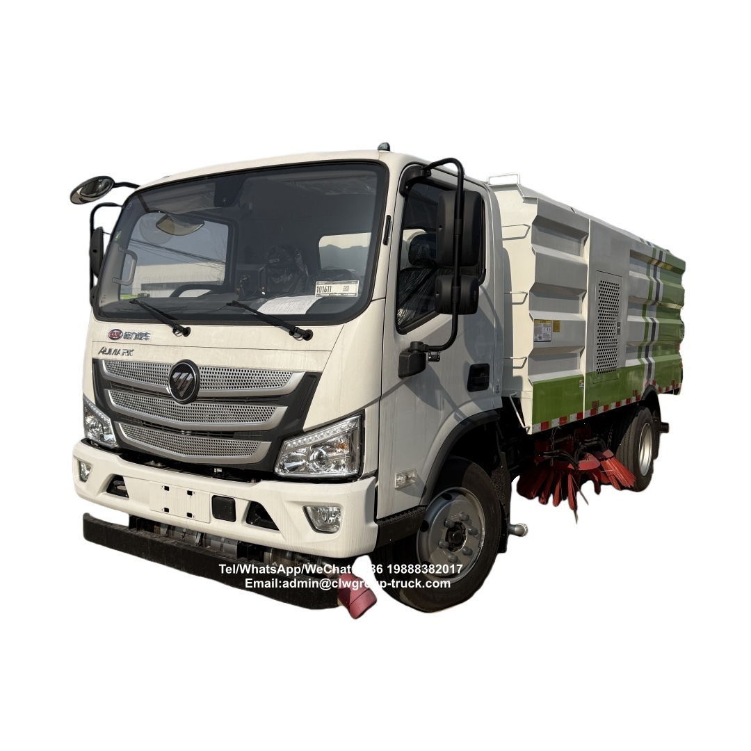 Foton Aumark 5m3 vacuum cleaning road washing street sweeper truck,Chengli Special Automobile Co.,Ltd,Foton vacuum cleaning road highway airport road washing street sweeper truck