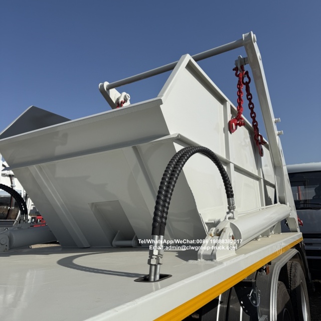 Isuzu 6x4 12m3 Skip Garbage Truck Swing Removable Arm Garbage Collection Container Lift Truck,Chengli Special Automobile Co.,Ltd,Isuzu 6x4 10 wheeler 12m3 14m3 hydraulic arm swing arm garbage collection truck