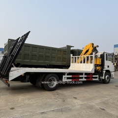 Shacman 5tons 6.3tons Low Bed Ladder Articulated Lift Folding Arm Boom Mounted Crane Truck,Chengli Special Automobile Co.,Ltd,Shacman flat Bed Ladder Articulated Lift Folding Arm Boom 5tons Crane Truck