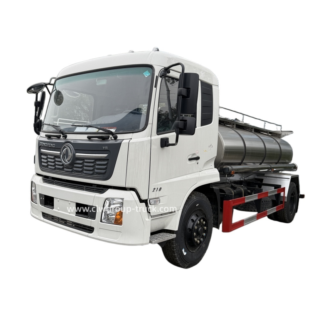 Dongfeng 10tons 12tons 15tons Truck Mounted Stainless Steel Milk Tanker Truck for Liquid Food,Chengli Special Automobile Co.,Ltd,Dongfeng Truck Mounted Stainless Steel Milk Tanker Truck for Liquid Food