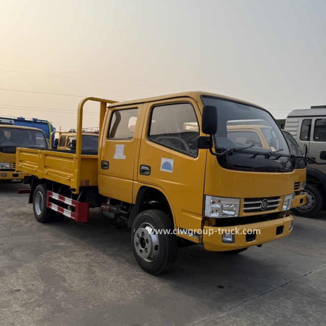 CLW double cabin 3 tons troop transport stake body cargo lorry,Chengli Special Automobile Co.,Ltd,CLW double cabin 4x2 3 tons 4 tons small stake body troop transport lorry