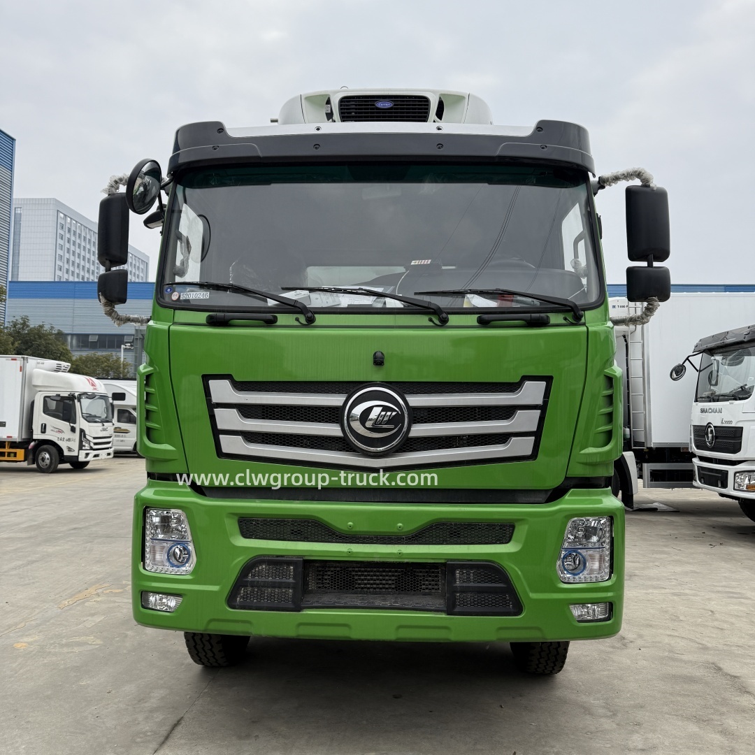 CLW 6x4 20tons cooling box frozen goods insulation fresh vegetables refrigerator truck,Chengli Special Automobile Co.,Ltd,CLW 6x4 20tons cold insualtion van cooling box cargo refrigerated truck