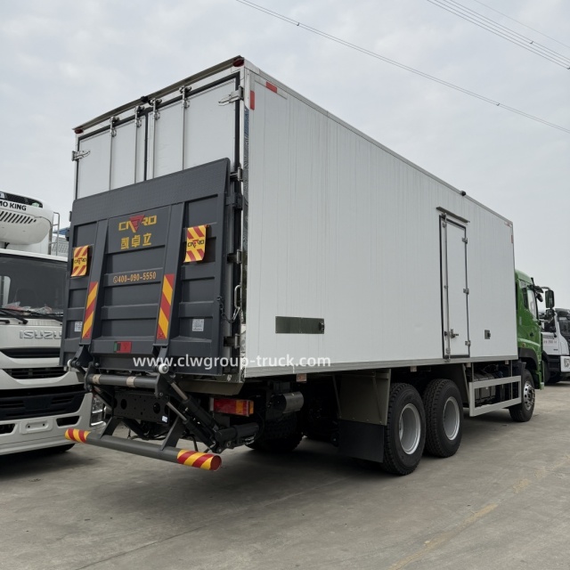 CLW 6x4 20tons cooling box frozen goods insulation fresh vegetables refrigerator truck,Chengli Special Automobile Co.,Ltd,CLW 6x4 20tons cold insualtion van cooling box cargo refrigerated truck